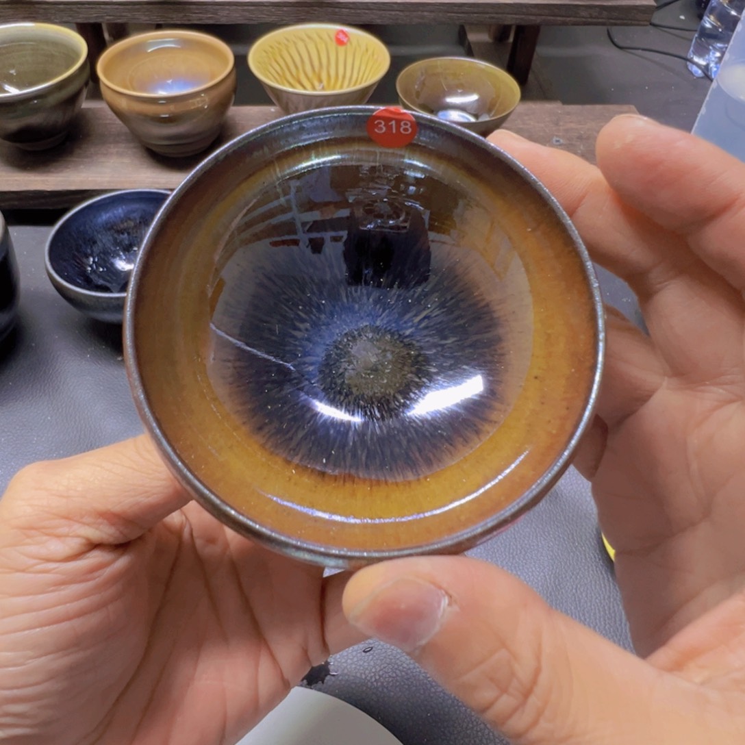 茶盏318 建窑建盏五六茶器