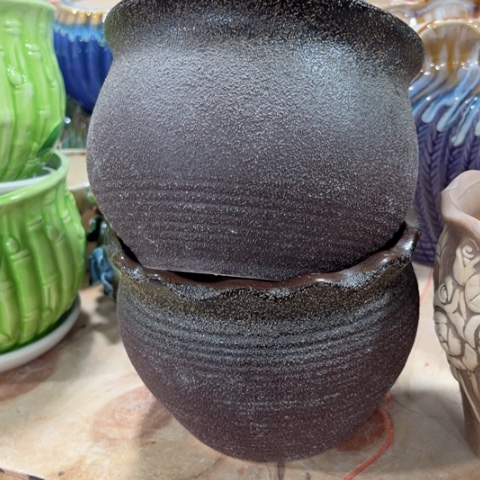 陶瓷新年快乐都是福利花盆满9包邮