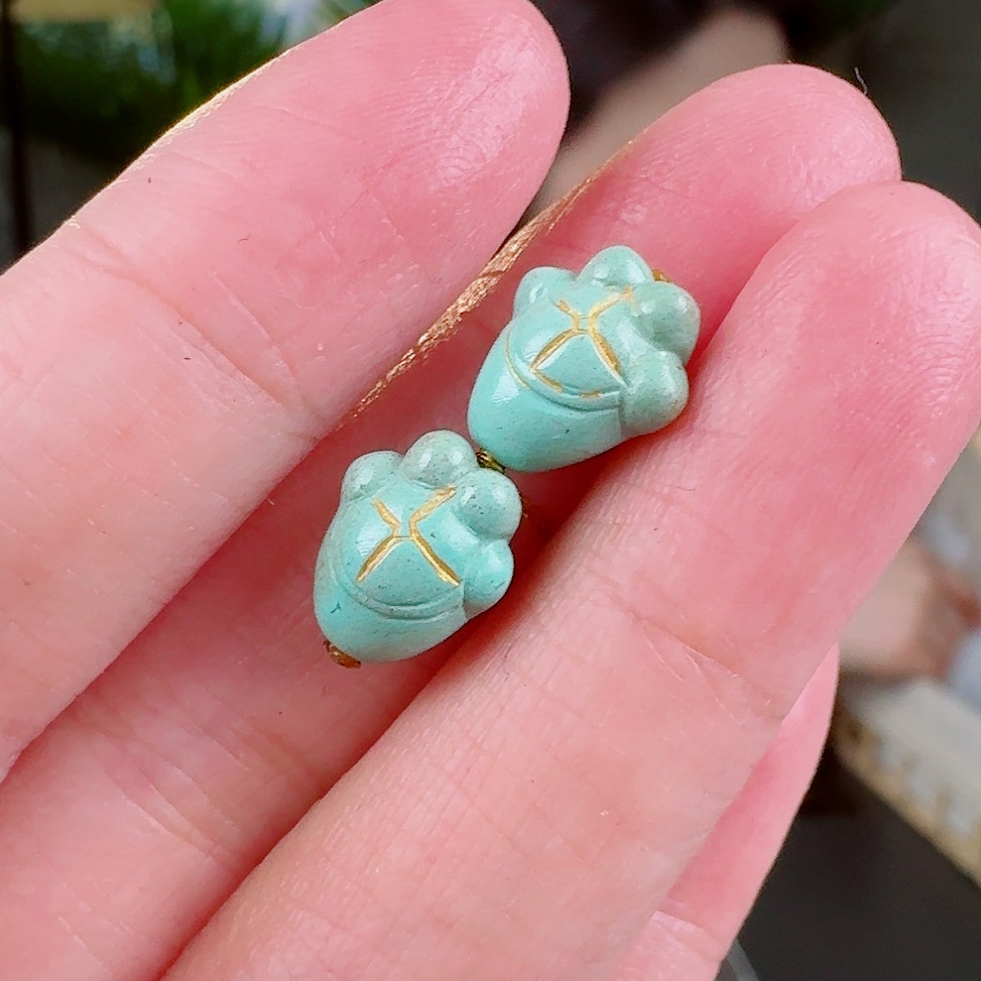 绿松石珠宝奇石未镶嵌