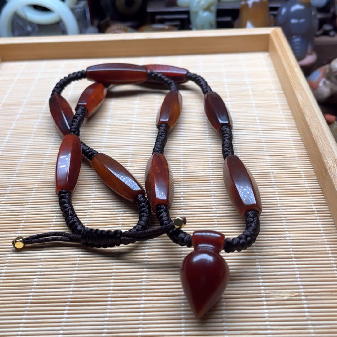 玛瑙/玉髓车挂未镶嵌