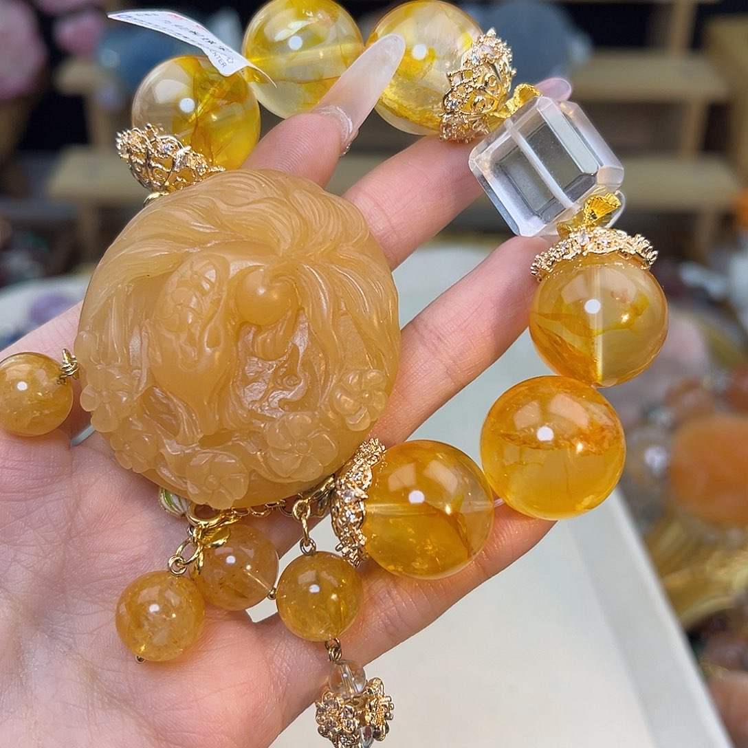 举****合金手串水晶水晶