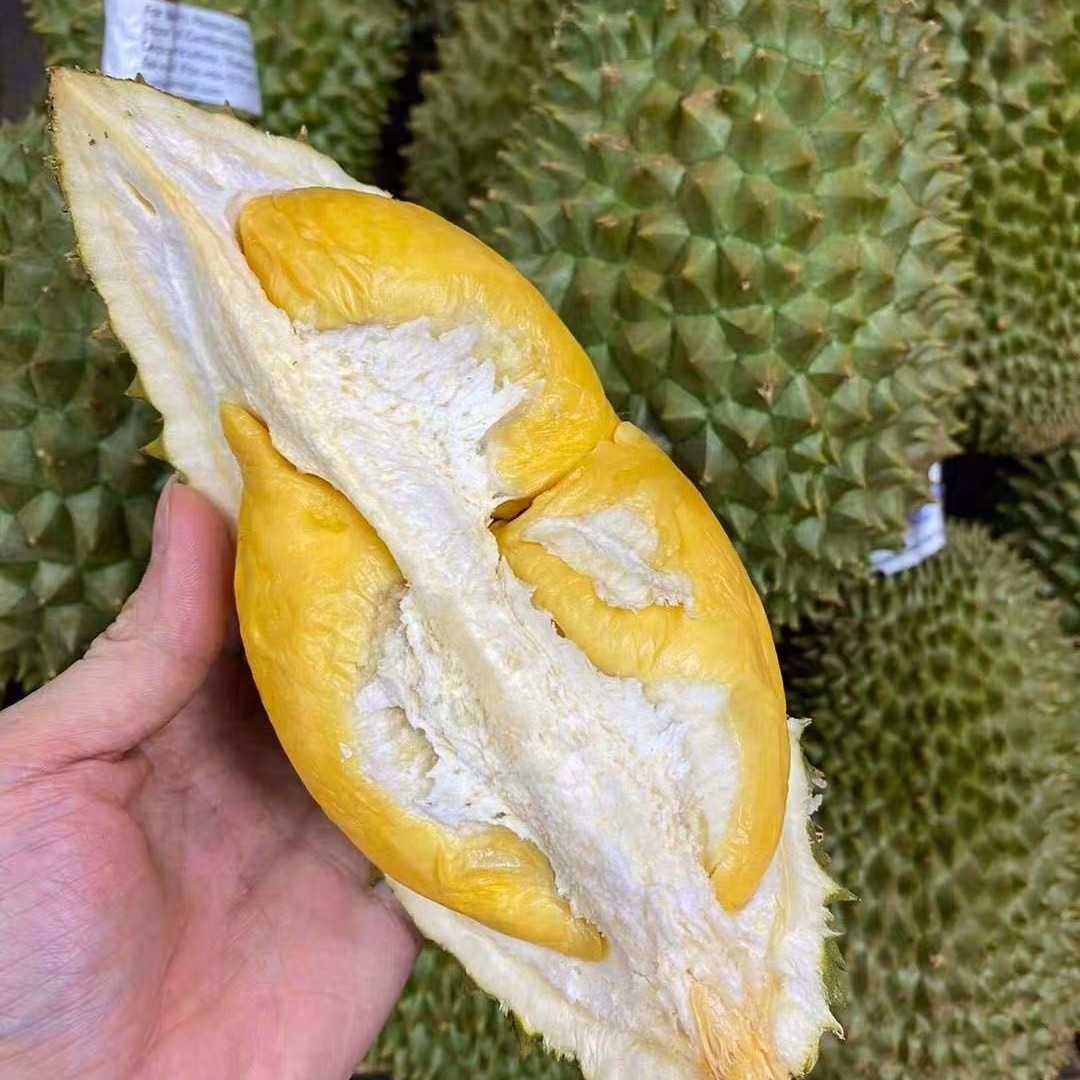 泰国托曼尼鲜榴莲68元一个，3斤左右核大托曼尼泰国