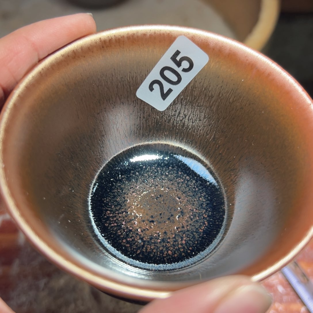 茶盏枫**秋全手工原矿原釉建盏