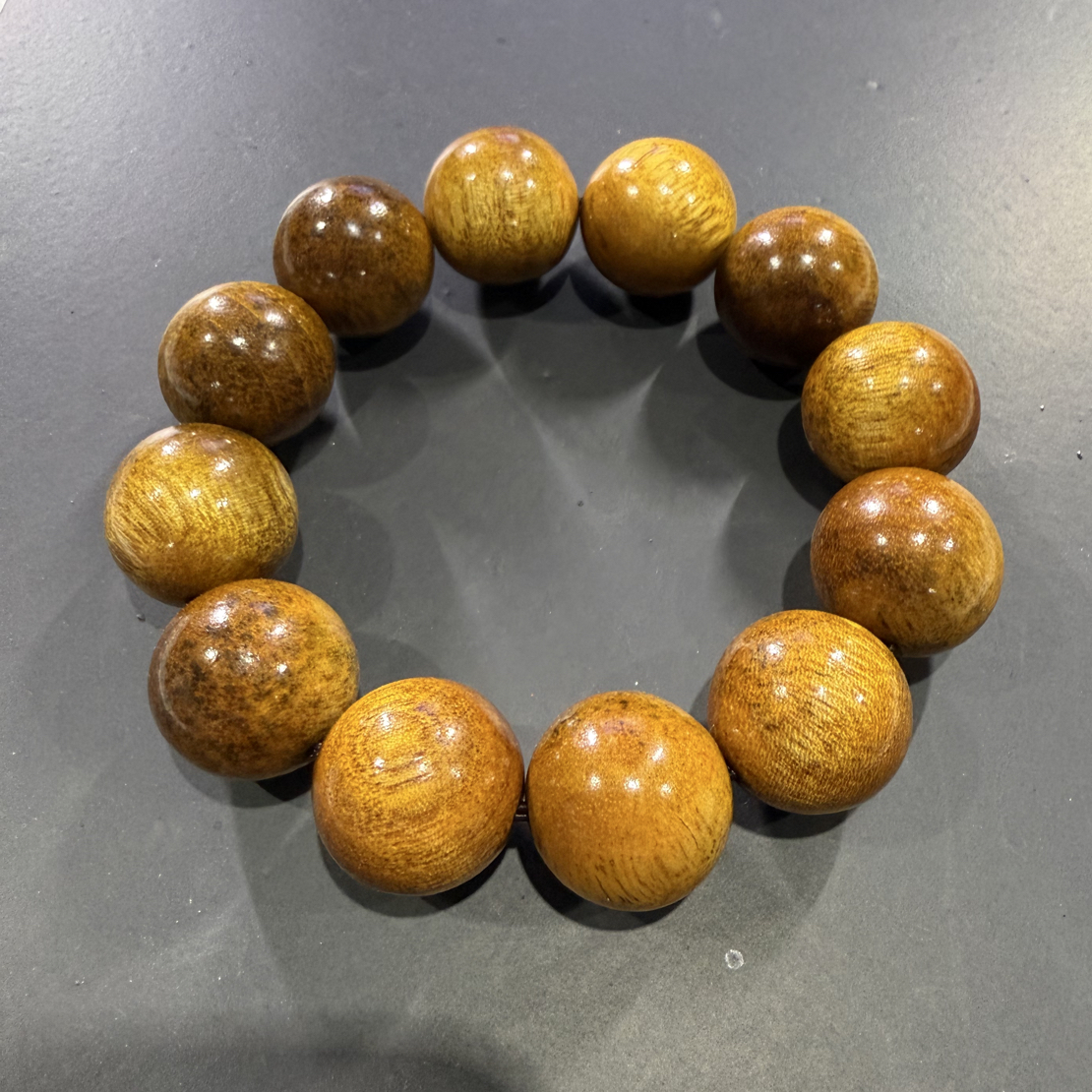 H222 高冰花梨2.0cm单圈手串