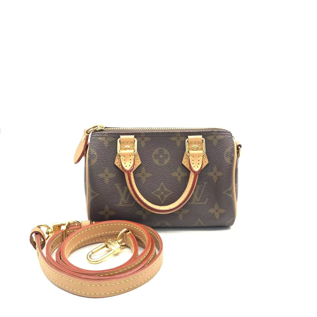 未使用 LouisVuitton/路易威登 【安则专属】老花sp nano斜挎包