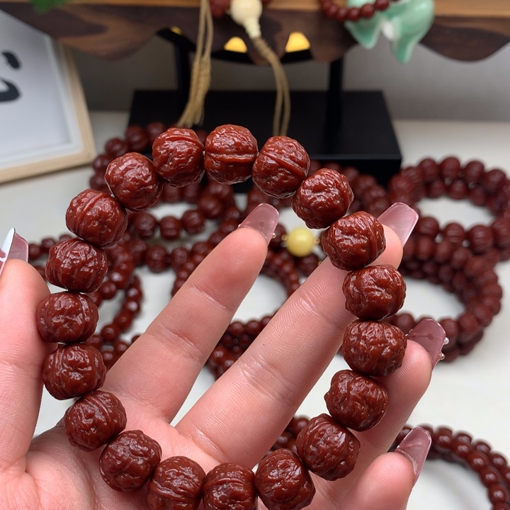 猴头核桃吊坠李*强禅宗