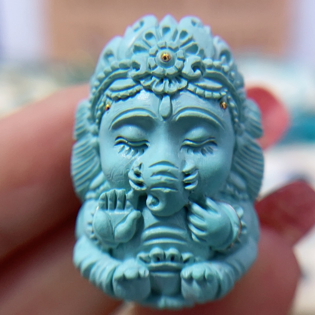 绿松石珠宝奇石未镶嵌