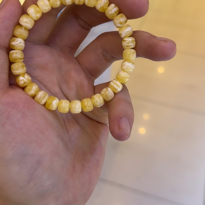 手链琥珀未镶嵌蜜蜡