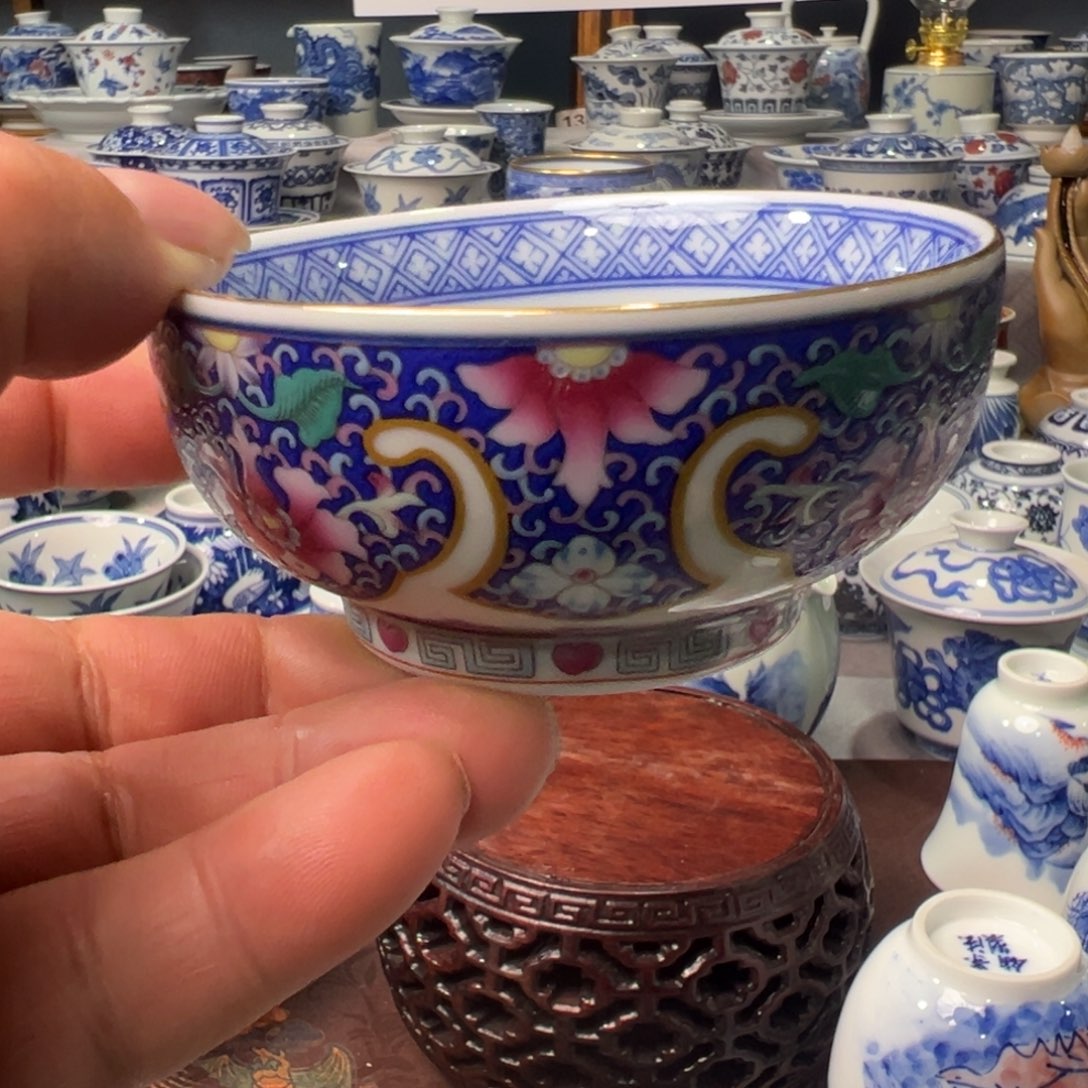 摆件景德镇青花陶瓷