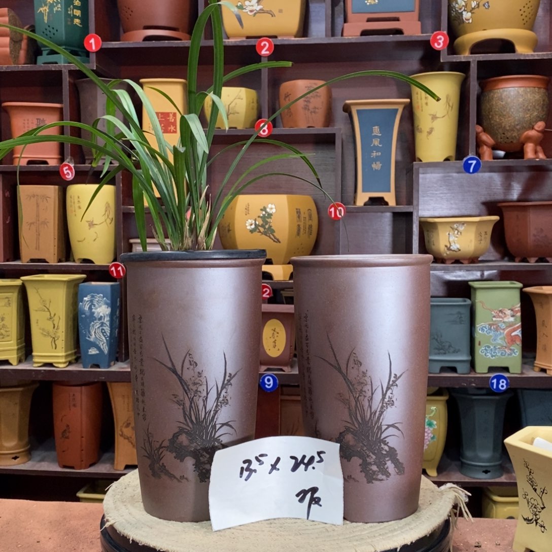 紫砂花盆紫砂艺术