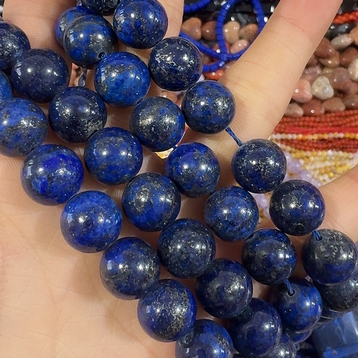 玛瑙/玉髓合金珠宝半成品一条12mm圆珠