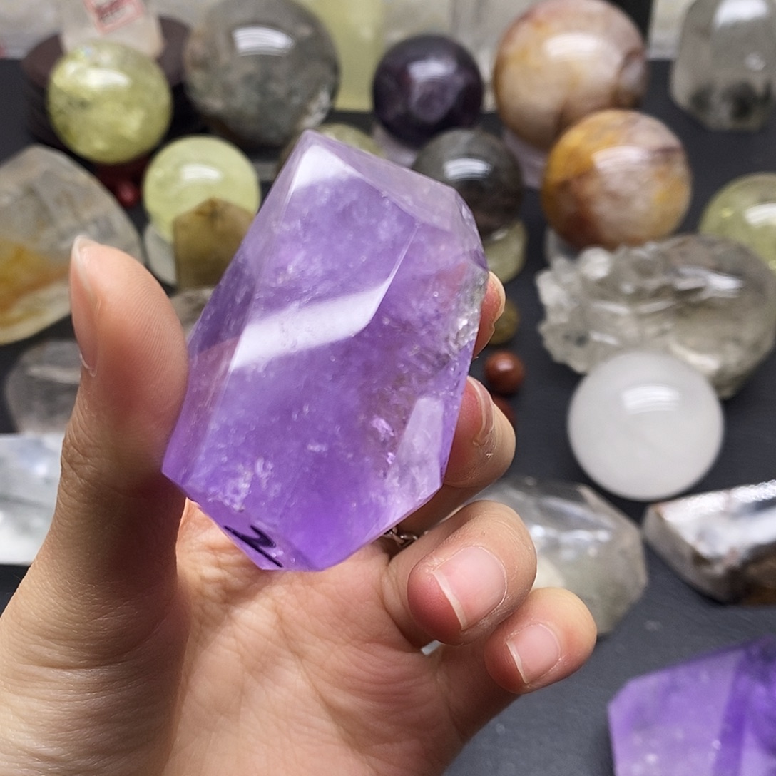 水晶未镶嵌珠宝半成品367水晶石