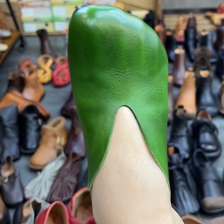 豆豆鞋829-7绿色39