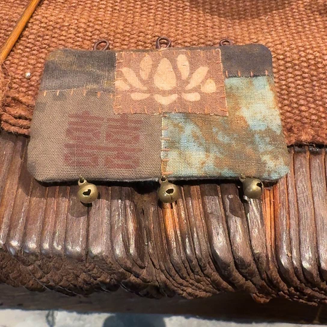 无****v喜字壶把套。手工
