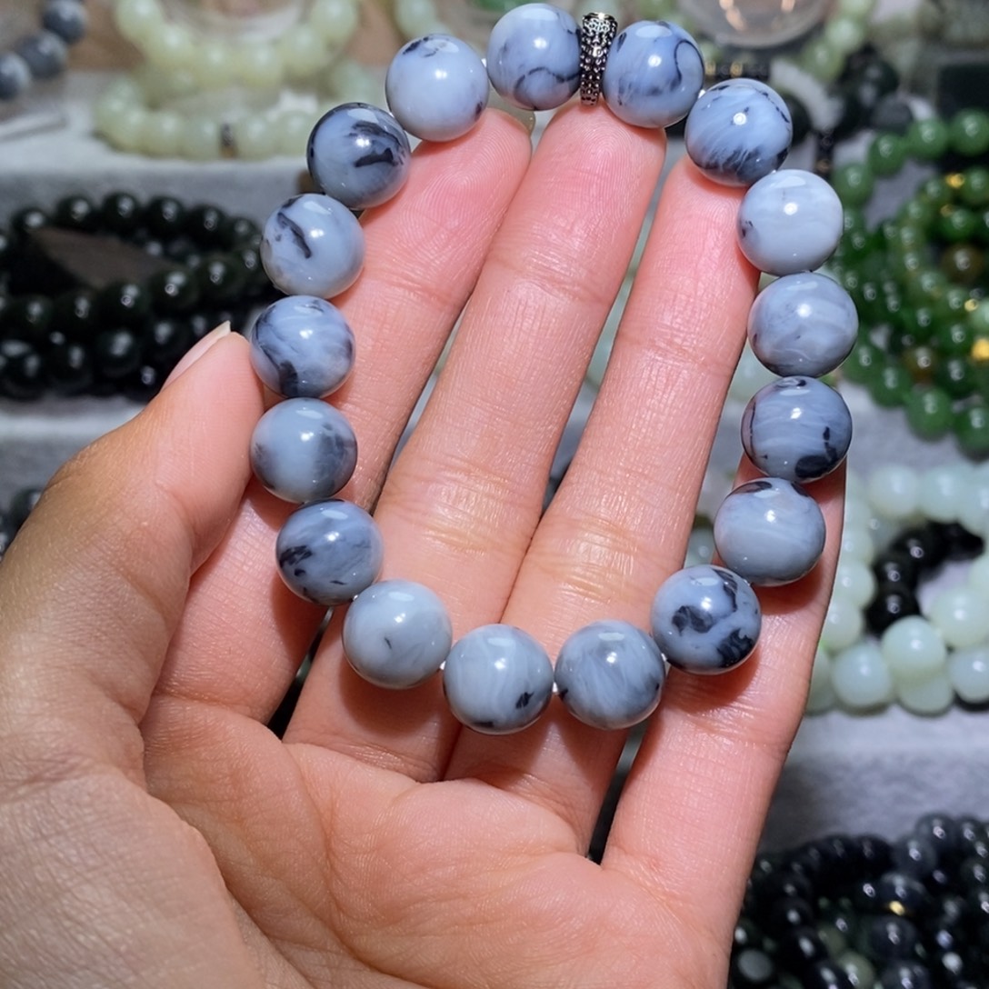 S***y和田玉未镶嵌手链