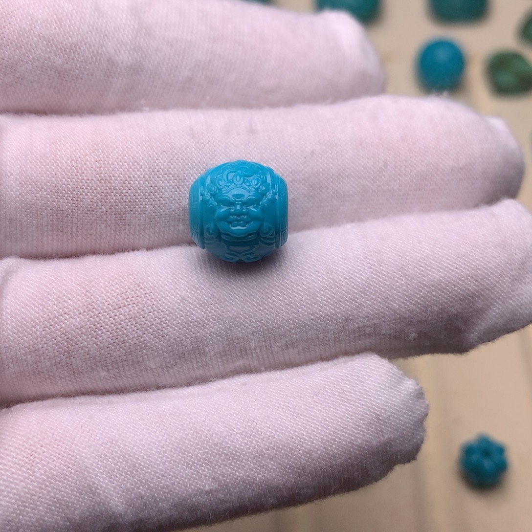 绿松石未镶嵌绿松石黄财11.3