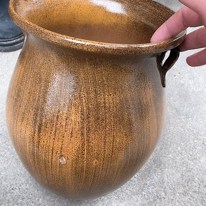 紫砂花盆正品口20高27