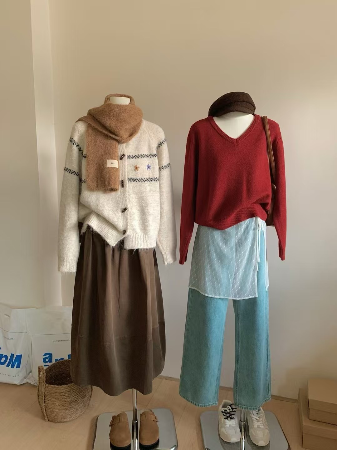 【米柚家】2025秋冬温柔风韩系女装