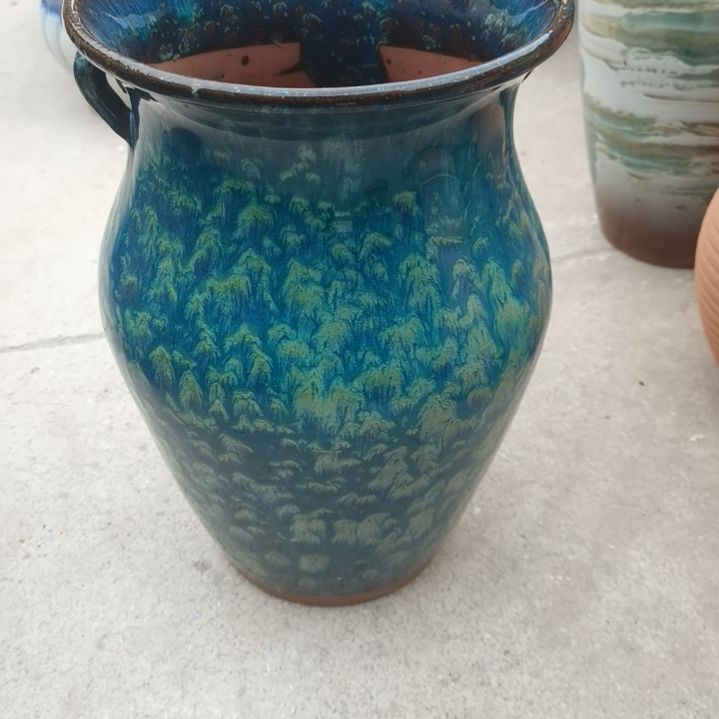 红陶口20高32一个盆