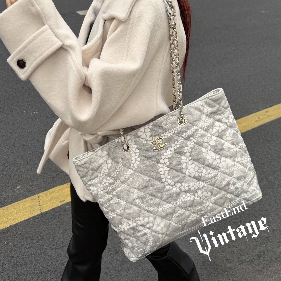 95新 Chanel/香奈儿 東区-香奈儿25Mcocobeach沙滩托特包/95813