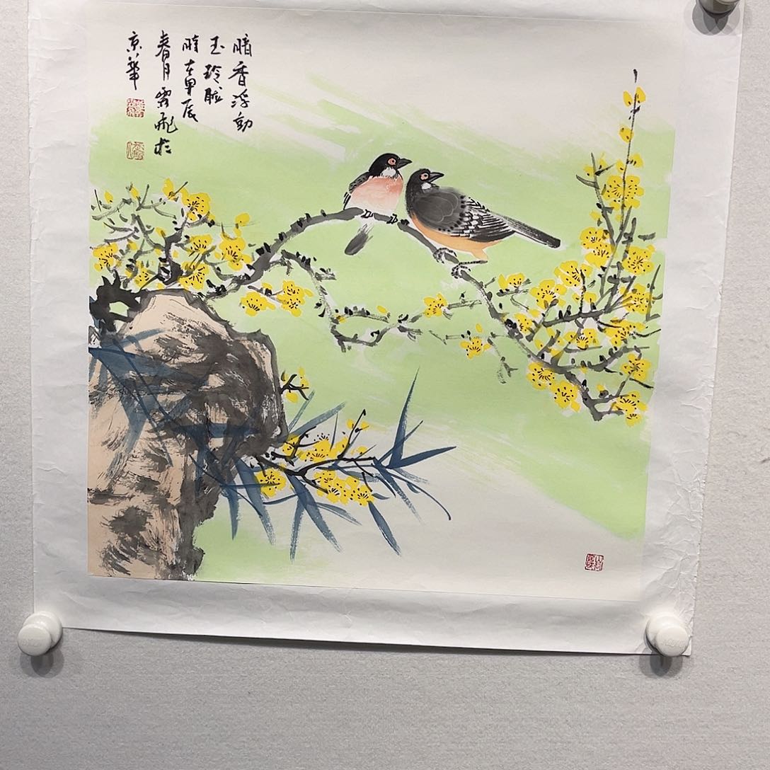 国画郭霖飞绘画作品