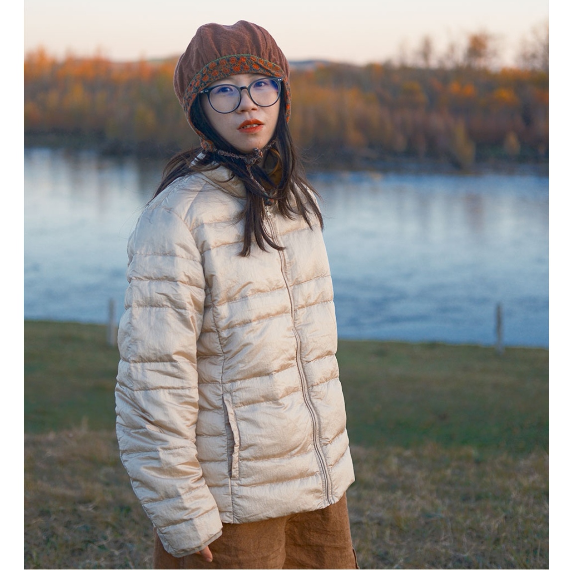 【云雾里】6133复古轻盈蓬松保暖羽绒外套
