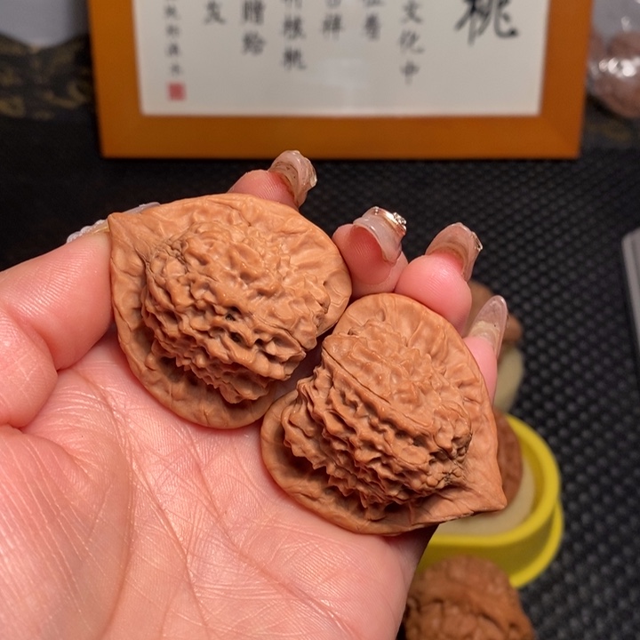 文玩核桃把件40朱雀