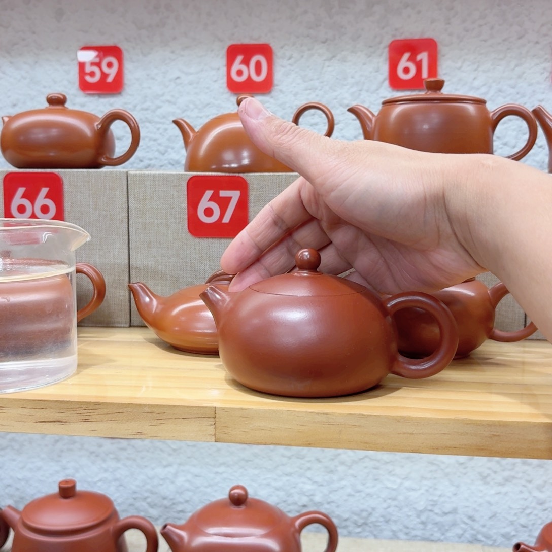 明***丰茶壶紫砂精工西施180毫升