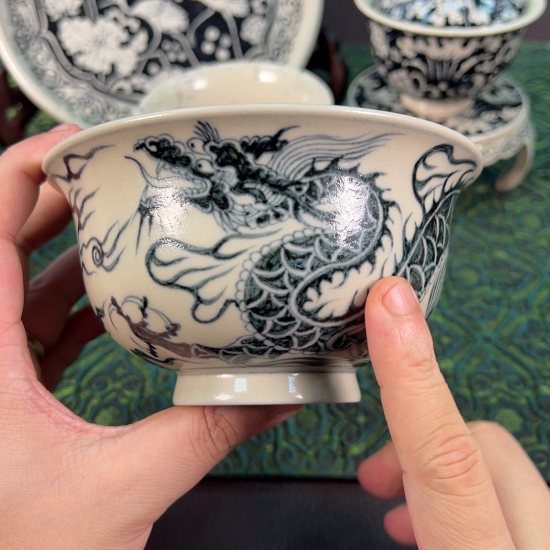 陶景德镇手工手绘陶瓷