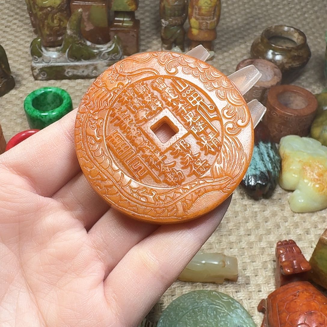 白玉菩提吊坠挂件