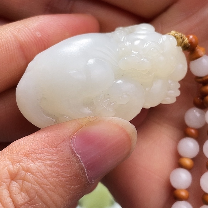 和田玉挂件定制发货未镶嵌