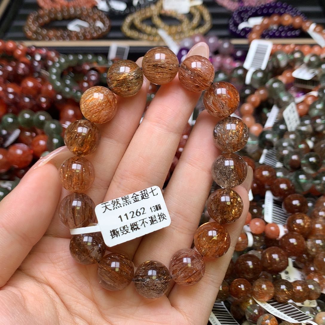 水晶手链未镶嵌，