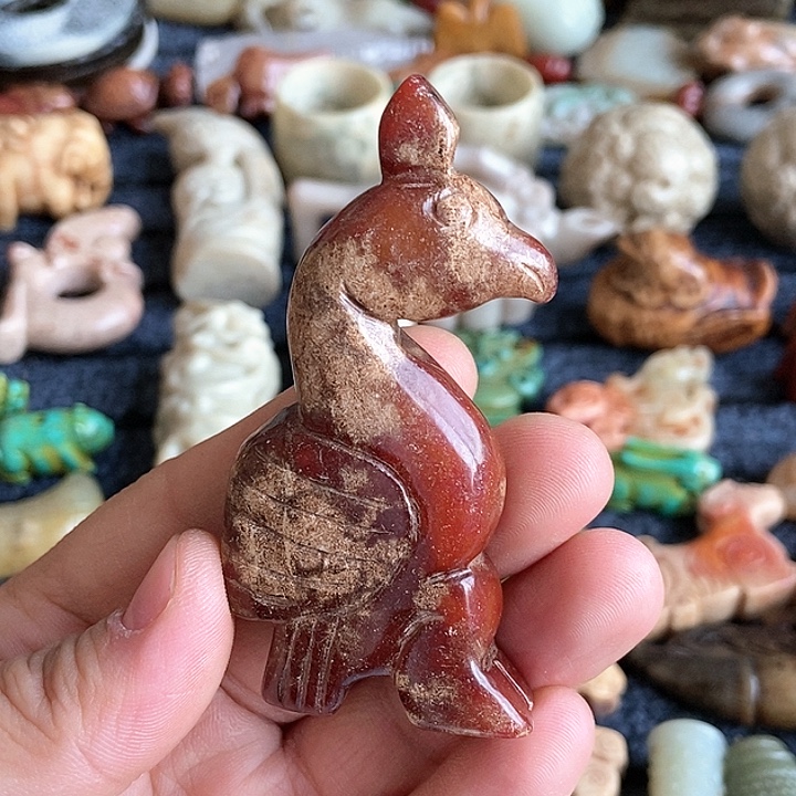 和田玉未镶嵌颈饰83
