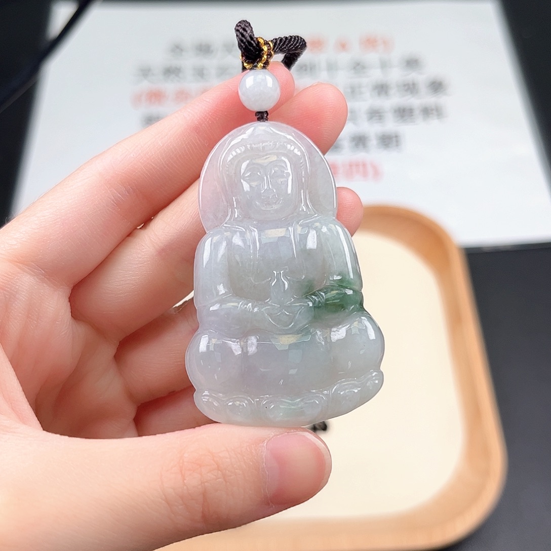 翡翠未镶嵌颈饰y5c013