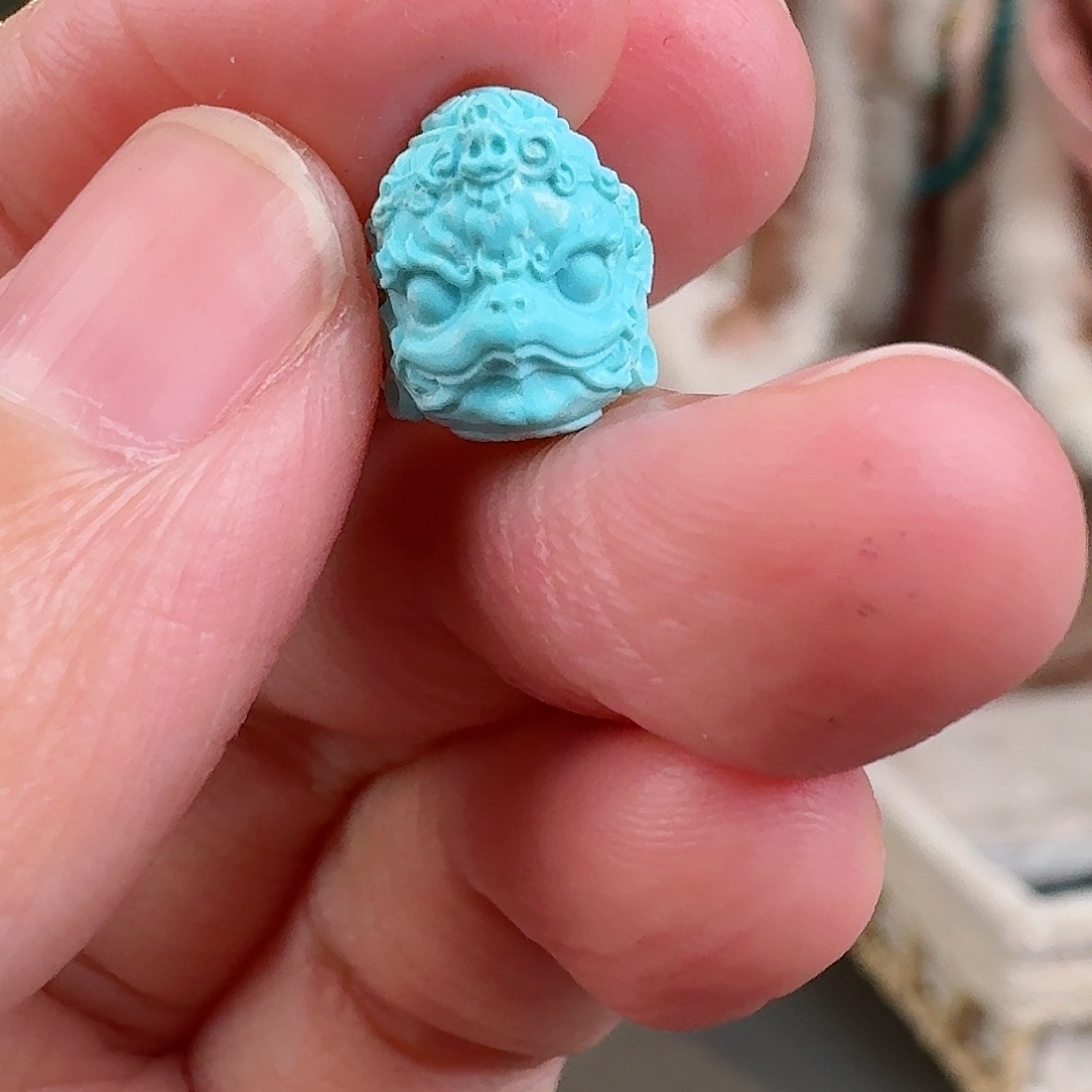 绿松石珠宝奇石未镶嵌