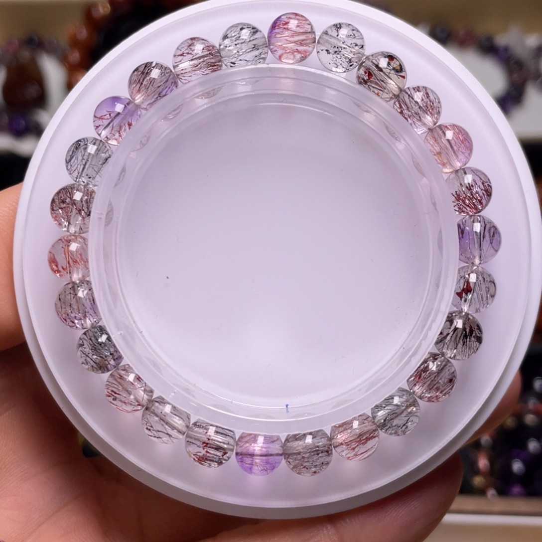 水晶手链未镶嵌超七