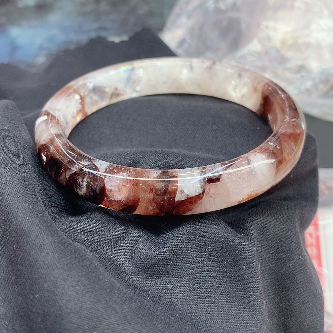 水晶手镯未镶嵌432（瑕疵6061