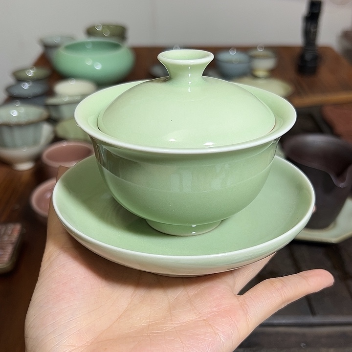 小米茶器龙泉云间青瓷