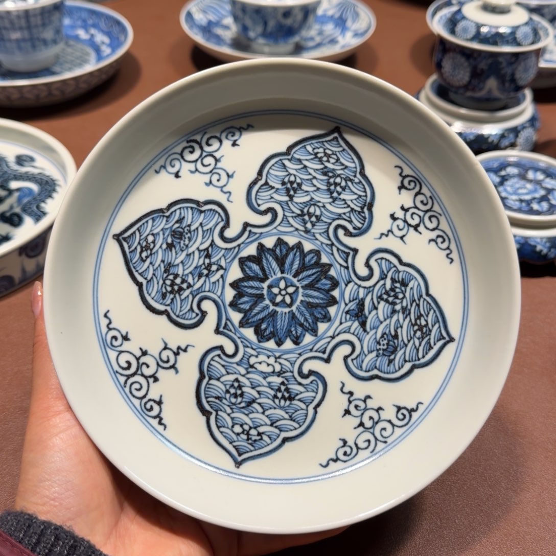 手工手绘茶具微瑕