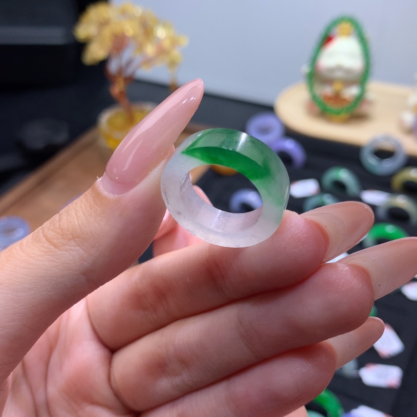 【闪购商品】未镶嵌戒指翡翠8