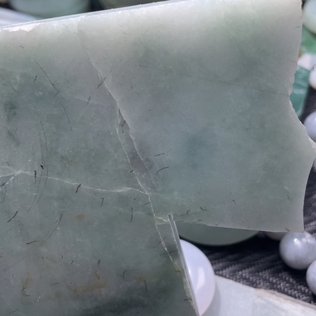 定制翡翠未镶嵌包工一串珠子卡13+