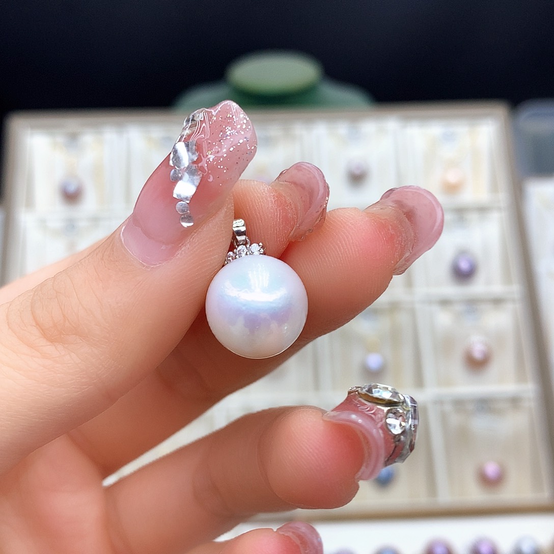 淡水珍珠颈饰合金