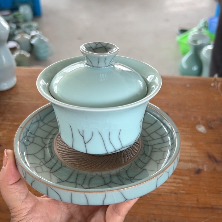 小米茶器龙泉青瓷