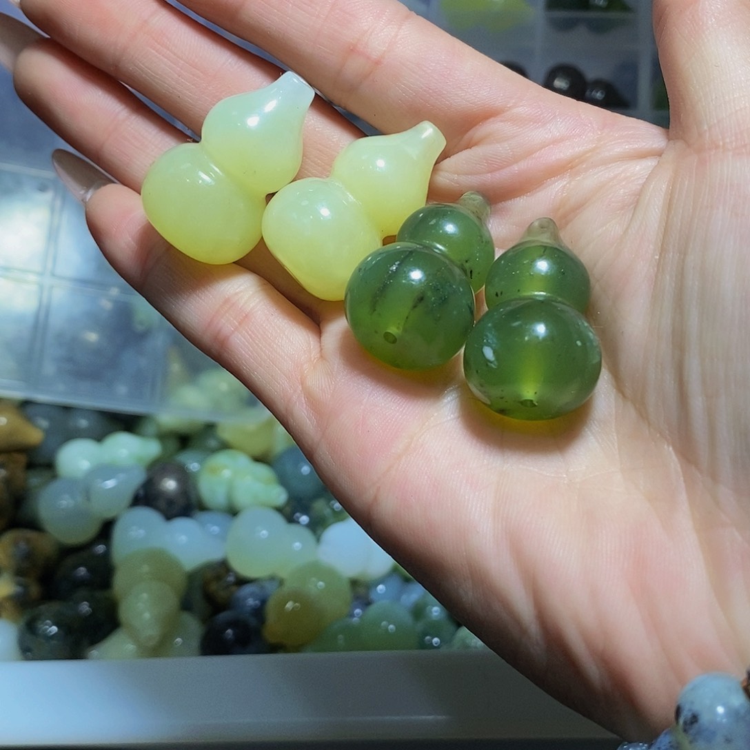 未镶嵌蛇纹石玉其他木*偶254