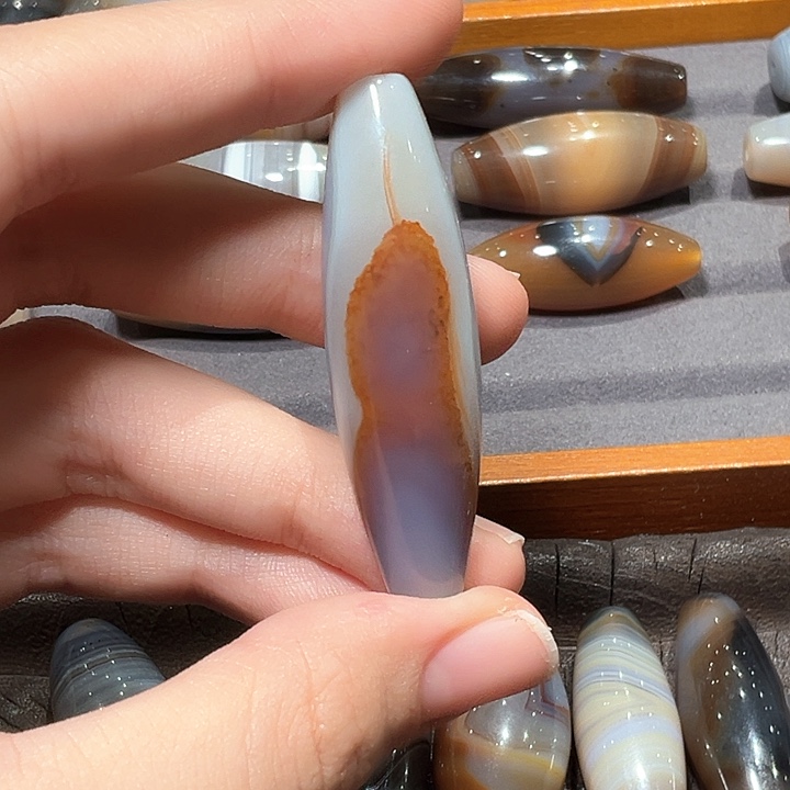 玛瑙/玉髓吊坠(不含链)未镶嵌