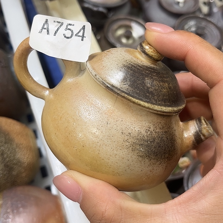 柴烧裸烧纯手工制作瑕疵不退不换