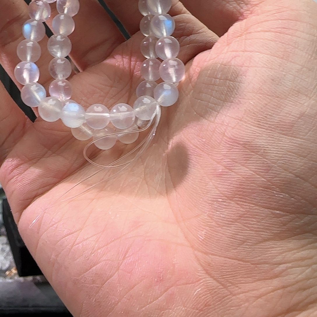 水晶手链未镶嵌蓝月光