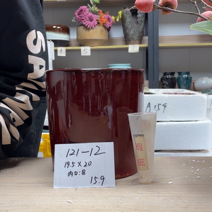 粗陶多肉花盆微瑕12