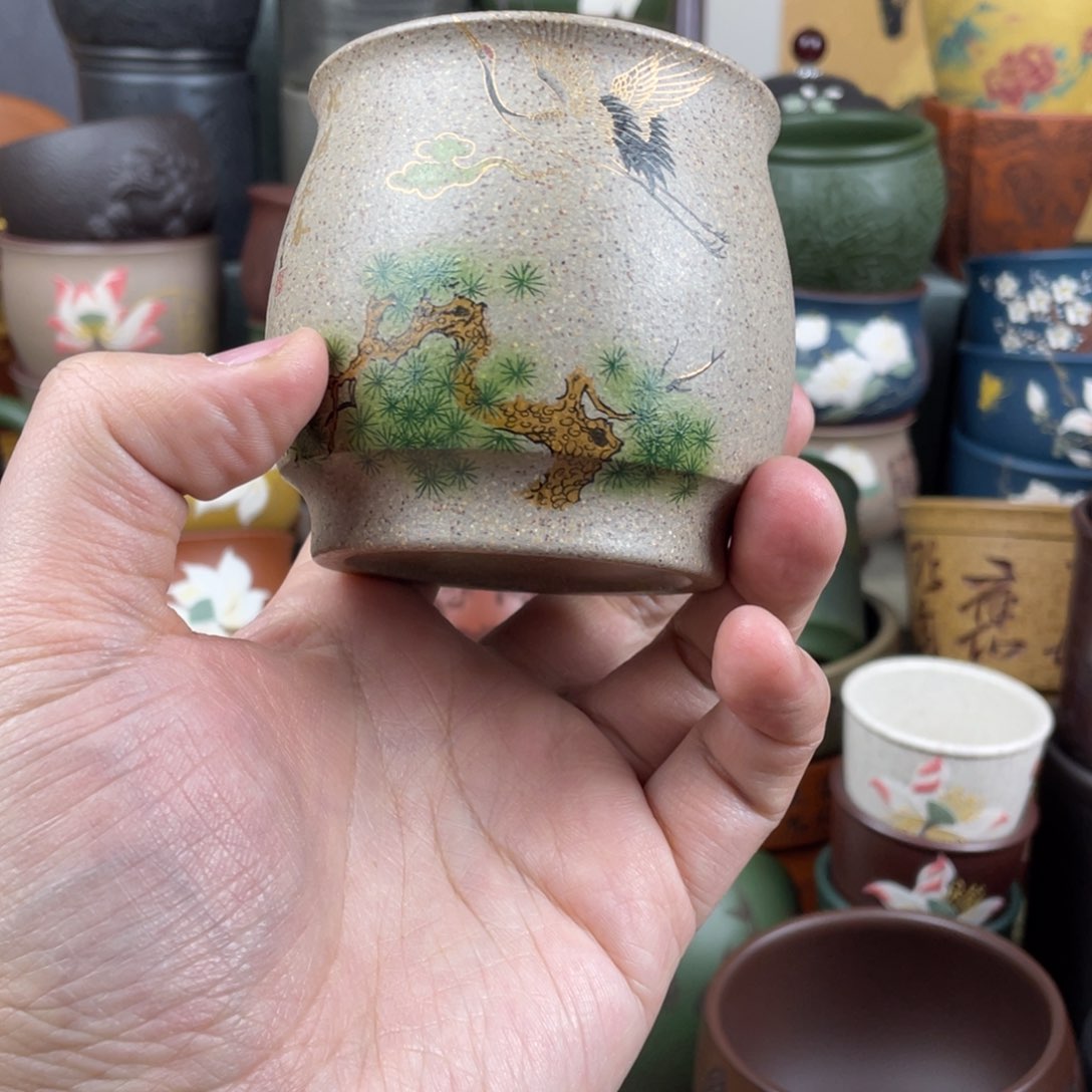 紫砂茶杯紫砂茶杯