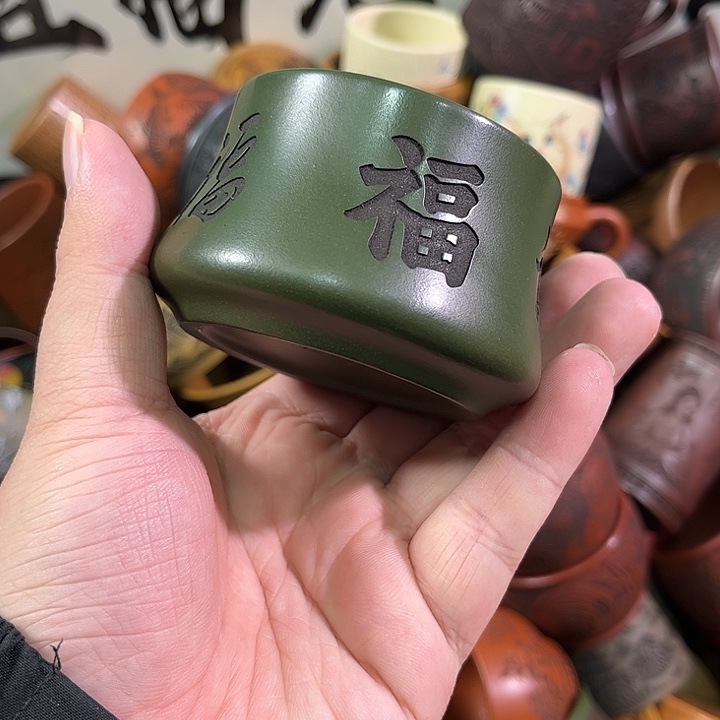 茶杯紫砂全手工紫砂主人杯